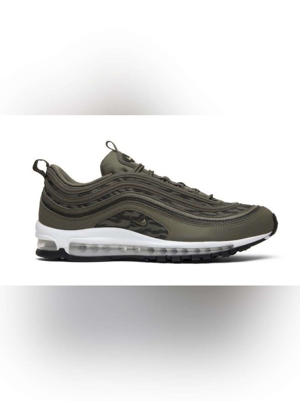 Nike Air Max 97 Tiger Camo Olive Green Men’s Size 10 AQ4132-200 - LIKE NEW!